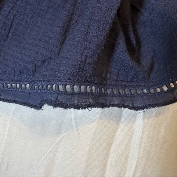 Free People Intimately Shorts SZ S Blue Lightweight Elastic Waist Lounge (O) - Picture 10 of 12